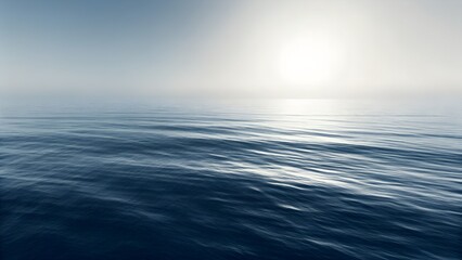 Obraz premium Serene Ocean Sunrise Horizon
