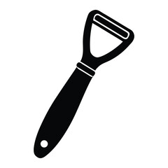 kitchen knife isolated on white