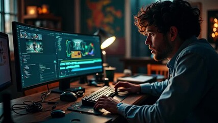 musician playing guitar - Powered by Adobe