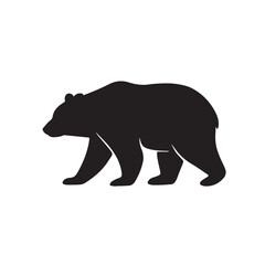 American Black Bear silhouette