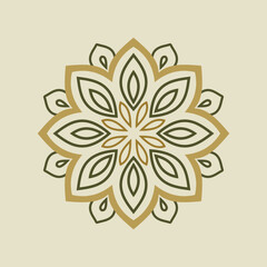 abstract floral ornament