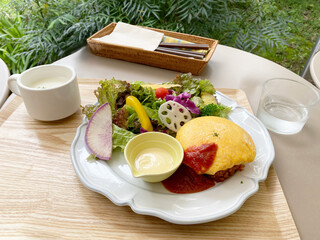 オムライスランチ