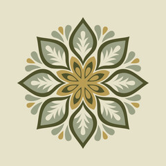 Fototapeta premium vector illustration of a flower