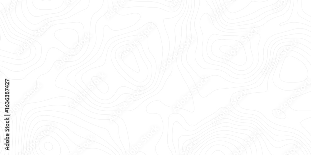 Poster abstract white topography with soft gradient-like line art, giving a clean, futuristic look for ui/u