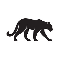 Mountain Lion silhouette