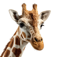 Obraz premium giraffe head isolated