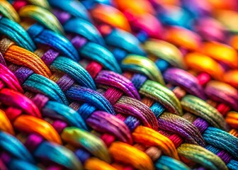 Ultra-Detailed Macro Fashion Photography:  Close-up Textile Texture & Fabric Detail