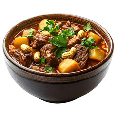 Savory Beef Stew with Potatoes and Peanuts: Hearty and Delicious Culinary Delight