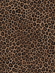 Realistic Leopard Print Pattern for Textiles and Backgrounds