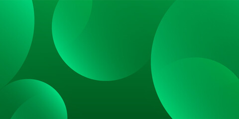 Abstract green gradient shapes background. Eps10 vector