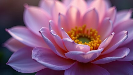Close-up of a delicate pink flower.