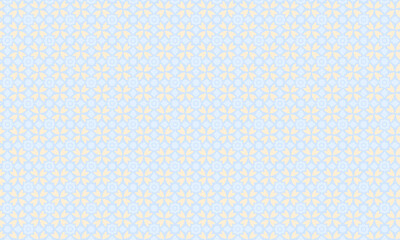 Traditional Seamless Batik Pattern with Floral Motifs