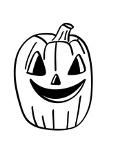 halloween pumpkin head