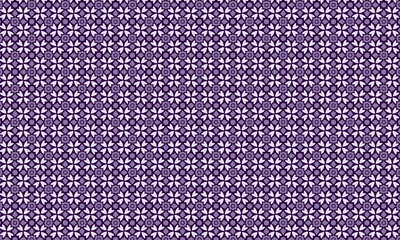 Traditional Seamless Batik Pattern with Floral Motifs