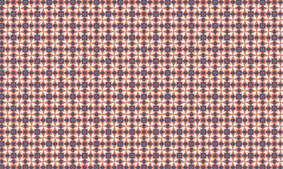 Traditional Seamless Batik Pattern with Floral Motifs