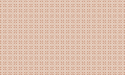 Traditional Seamless Batik Pattern with Floral Motifs