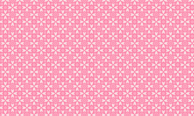 Traditional Seamless Batik Pattern with Floral Motifs