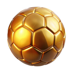 golden soccer ball