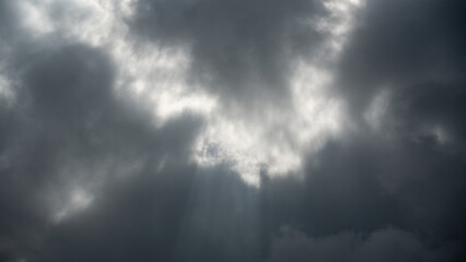 Sun cloud sky storm dark light weather nature background drama hope power god heaven beautiful contrast abstract mood epic atmosphere