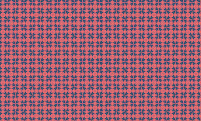 Traditional Seamless Batik Pattern with Floral Motifs