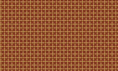 Traditional Seamless Batik Pattern with Floral Motifs