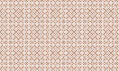 Traditional Seamless Batik Pattern with Floral Motifs