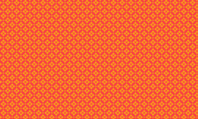 Seamless Traditional Batik Pattern with Geometric Motifs