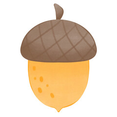acorn cartoon © snowyart