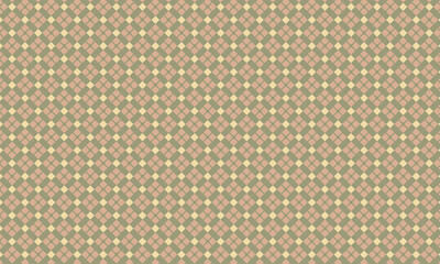 Seamless Traditional Batik Pattern with Geometric Motifs