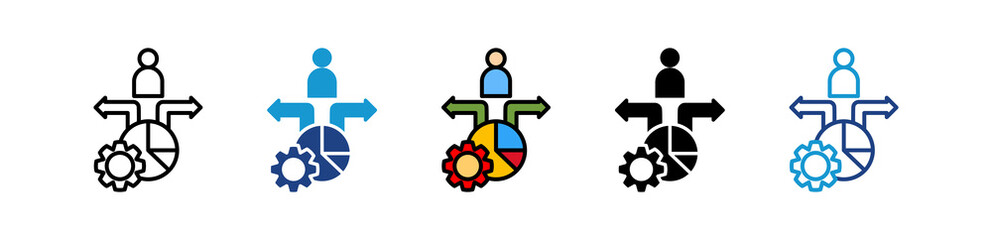 Decision Making multiple icon