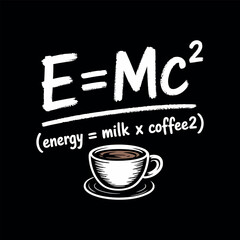 Coffee typography vector t-shirt design print