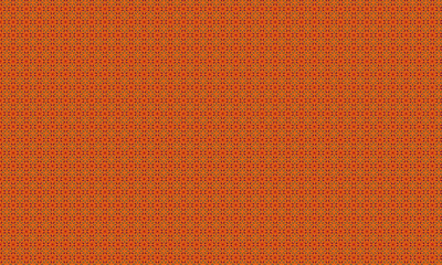 Obraz premium Decorative Batik Pattern with Floral and Geometric Symmetry