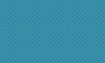 Decorative Batik Pattern with Floral and Geometric Symmetry