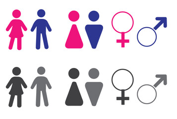 Gender Symbols and Couple Icons