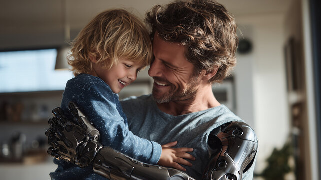 People with disabilities live full lives, care for families, do housework, enjoy technology, and support ecology — thanks to AI and modern assistive devices