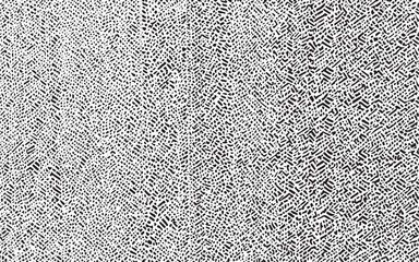 Black and White Distressed Crosshatch Grunge Texture Pattern, Herringbone Pattern Texture for Graphic Design, Abstract Black and White Stereogram Hidden Vector illustration on transparent background