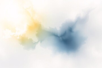 Abstract watercolor cloudscape elegant with gradient color palette background
