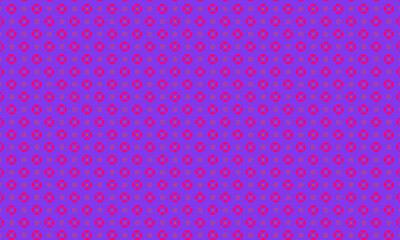 Minimalist Floral Batik Pattern with Circular Symmetry