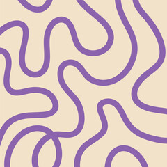 Obraz premium Abstract background with hand drawn doodle line design 