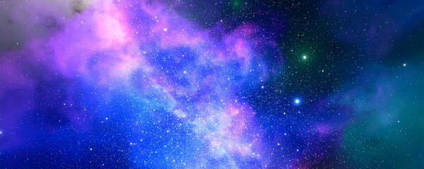 宇宙空間の神秘的なグラデーション/美しい背景/グラフィック/デザイン/サムネイル/テクスチャ/素材/綺麗