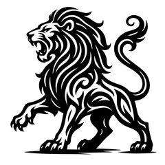 Roaring Tribal Lion