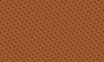 Fototapeta premium Seamless Traditional Batik Pattern with Floral Star Motifs
