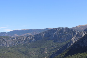 The pitoresque town of Aiguines, Verdon in southern France.