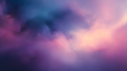 A dreamy, ethereal sky filled with soft, pastel hues.