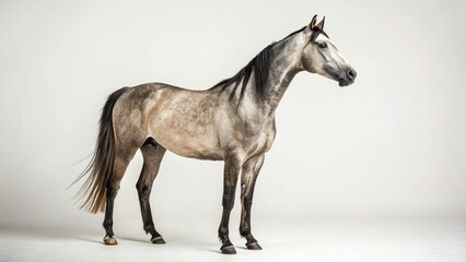 Obraz premium Horse on studio background