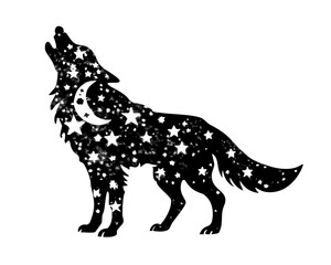 dog silhouette vector