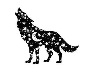 dog silhouette vector