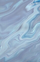 Naklejka premium Abstract Classic Blue Marbled background, fluid paint art, wavy wallpaper, marbling texture, blue lines, artistic fashion backdrop, Pattern Abstract Wave Texture Ebru Effect Ombre Bright Gradient 