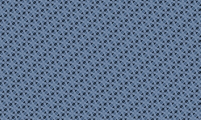 Colorful Geometric Batik Pattern with Symmetrical Motifs