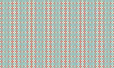 Colorful Geometric Batik Pattern with Symmetrical Motifs